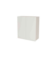 Mueble cocina alto con dos puertas en color blanco, 90 cm(alto)80 cm(ancho)35