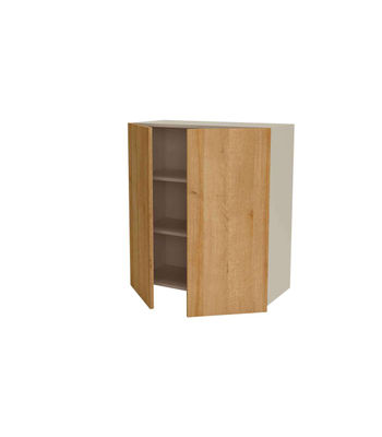 Mueble cocina alto con dos puertas en roble vega, 90 cm(alto)80 cm(ancho)35 - Foto 3