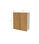 Mueble cocina alto con dos puertas en roble vega, 90 cm(alto)80 cm(ancho)35 - Foto 2