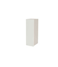 Mueble cocina alto con una puerta en color blanco mate, 90 cm(alto)30