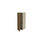 Mueble cocina alto con una puerta en color nogal noceto, 90 cm(alto)30 - Foto 3