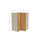 Mueble cocina alto de rincón con acabado color roble vega, 90 cm(alto)63x63 - Foto 2