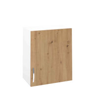 Mueble cocina para colgar con 1 puerta en roble albar, 70 cm(lato)60 cm(ancho)33