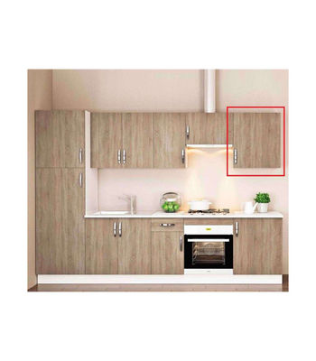 Mueble cocina para colgar con 1 puerta en roble cortez, 70 cm(lato)60 - Foto 2