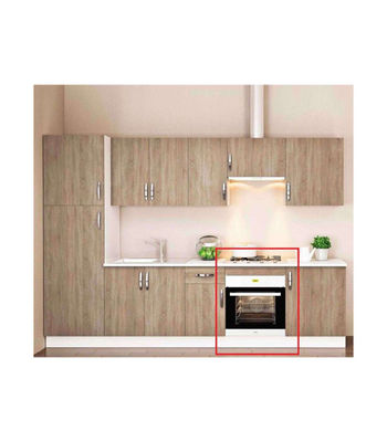 Mueble cocina para horno en roble cortez. 83 cm(alto)60 cm(ancho)58 cm(largo) - Foto 3