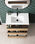 Mueble de Baño al Suelo con Lavabo Cerámico | 60 cm | 3 Cajones con Cierre - 4