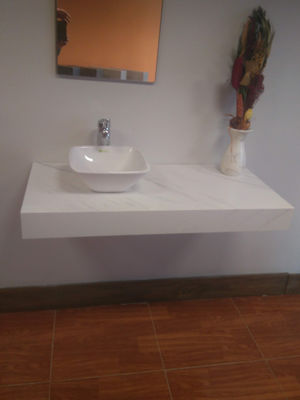 Mueble de baño piedra sinterizada porcelanico encimera - Foto 2
