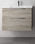 Mueble de Baño Suspendido con Lavabo Cerámico | 70 cm | 2 cajones con Cierre - Foto 2