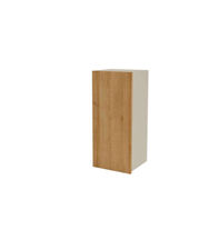 Mueble de cocina alto con una puerta en gris cream y roble vega. 90 cm(alto)40