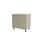 Mueble de cocina bajo con 2 puertas en gris cream y vison. 85 cm(alto)80 - 1