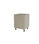 Mueble de cocina bajo para fregadero en gris cream y vison. 85 cm(alto)60 - 1