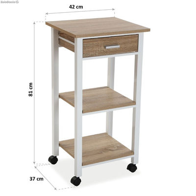 Mueble de cocina con 1 cajón y 2 estantes, modelo Malta - Sistemas David - Foto 5