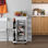 Mueble de cocina con 1 cajón y 4 estantes, modelo Kit - Sistemas David - Foto 2