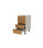 Mueble de cocina con cajones en gris cream y roble vega. 85 cm(alto)40 - Foto 3