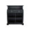 Mueble De Recepción Barbería De Madera Estantes Cajones Modelo Earl -Color Negro - Foto 3
