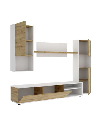Mueble de salon Kala Blanco Nordic180 cm(alto)220 cm(ancho)41 cm(largo) - Foto 2