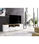 Mueble de televisión Lun en Blanco-Nordicl 47 cm(alto)155 cm(ancho)43 cm(fondo) - 1