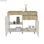 Mueble inferior de cocina Orión, con un cajón y repisas internas, 89.5CM A X - Foto 4