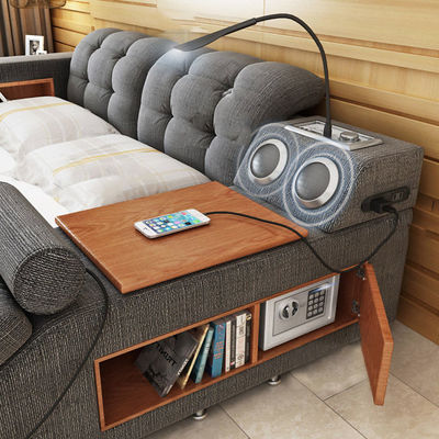 Mueble-La última cama con silla de masaje integrada, altavoces y escritorio - Foto 4