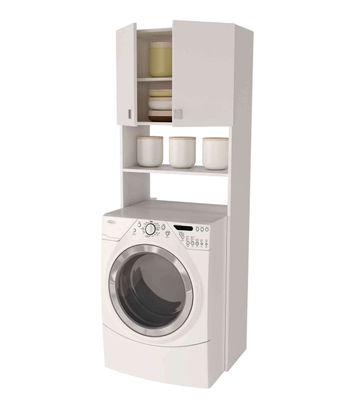 Mueble para lavadora en acabado blanco brillo 64 cm(ancho) 180 cm(altura) 36 - Foto 3