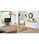 Mueble para TV Mariana acabado blanco, 47 cm(alto) 157 cm(ancho) 40 cm(largo) - Foto 2