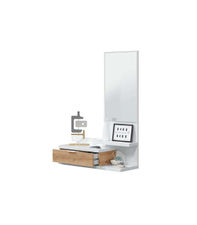 Mueble Recibidor Loira acabado blanco artik y roble nordish 1,16 cm (alto) x