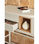 Mueble recibidor modelo Corvo 1 puerta 2 cajones acabado crema, 35cm(ancho) - Foto 2