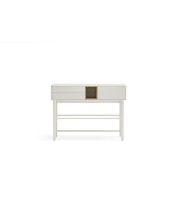 Mueble recibidor modelo Corvo 1 puerta 2 cajones acabado crema, 35cm(ancho) - Foto 5