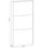Mueble Zapatero 3 trampones Almanzora acabado blanco, 60 cm(ancho) 113 - Foto 4