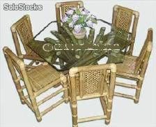 Muebles bambú