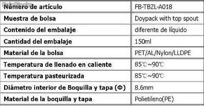 muestra de doypack con boquilla 150ml - Foto 2