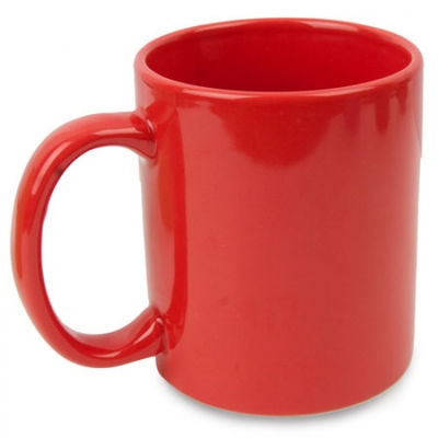 Mug ceramica roja