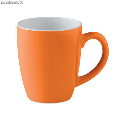 Mug coloré en céramique 290 ml orange MIMO9242-10