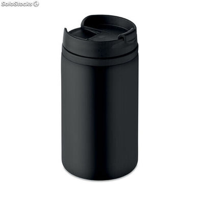 Mug double paroi 250 ml noir MIMO9246-03