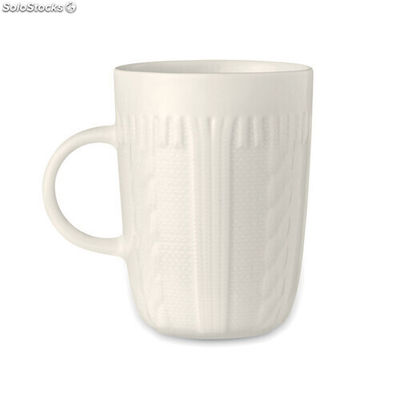 Mug en céramique 310 ml blanc MIMO6321-06
