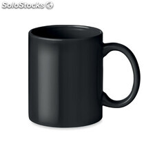 Mug en céramique coloré 300 ml noir MIMO6208-03