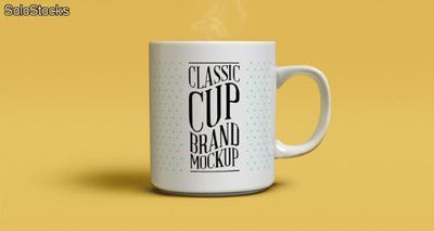Mug Mugs Keramisch Kaffee Logo Bild Brauch Customs