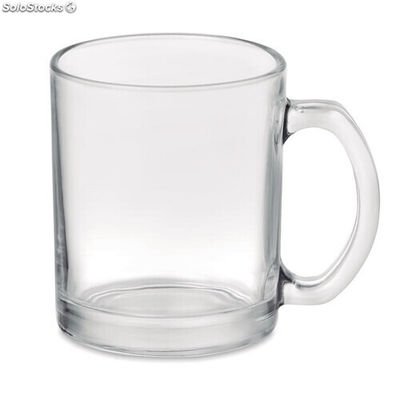 Mug verre pour sublim. 300ml transparent MIMO6118-22