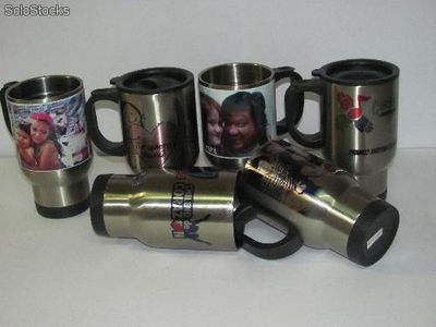 Mugs metalicos personalizados