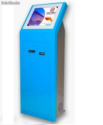 Multi-service touch kiosk