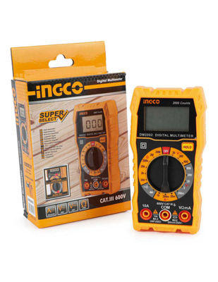 Multimètre digital lcd 600V - ingco