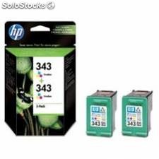 Multipack tinta hp 343 cb332ee tricolor 2610/ 2710/ 325/ 370/ 8150/ 8450/ 5740/