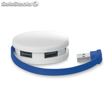 Multiporta USB rotonda blu royal MIMO8671-37