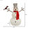 Muñeco de Nieve Iluminado 89cm Decoración Navideña Adviento 100 LEDs - Foto 5