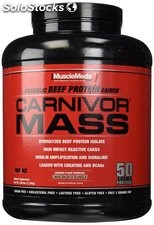 Muscle Meds Carnivor Mass Chocolate Fudge - 5.99 lbs