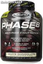 MuscleTech Phase 8 Protein Powder, Vanilla, 4.6lbs (2.09kg)