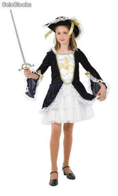 Musketeer Lady Child Costume