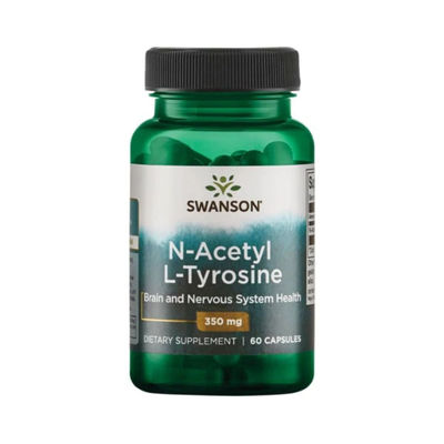 N-Acetyl L-Tyrosine 350mg, Swanson, 60 capsule