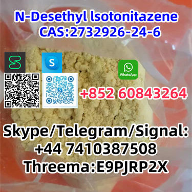 N-Desethyl lsotonitazene CAS:2732926-24-6 +44 7410387508 - Photo 3
