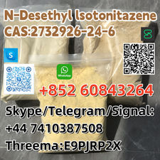 N-Desethyl lsotonitazene CAS:2732926-24-6 Skype/Telegram/Signal:+44 7410387508
